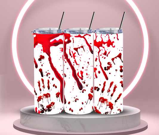 Blood splatter 20oz tumbler