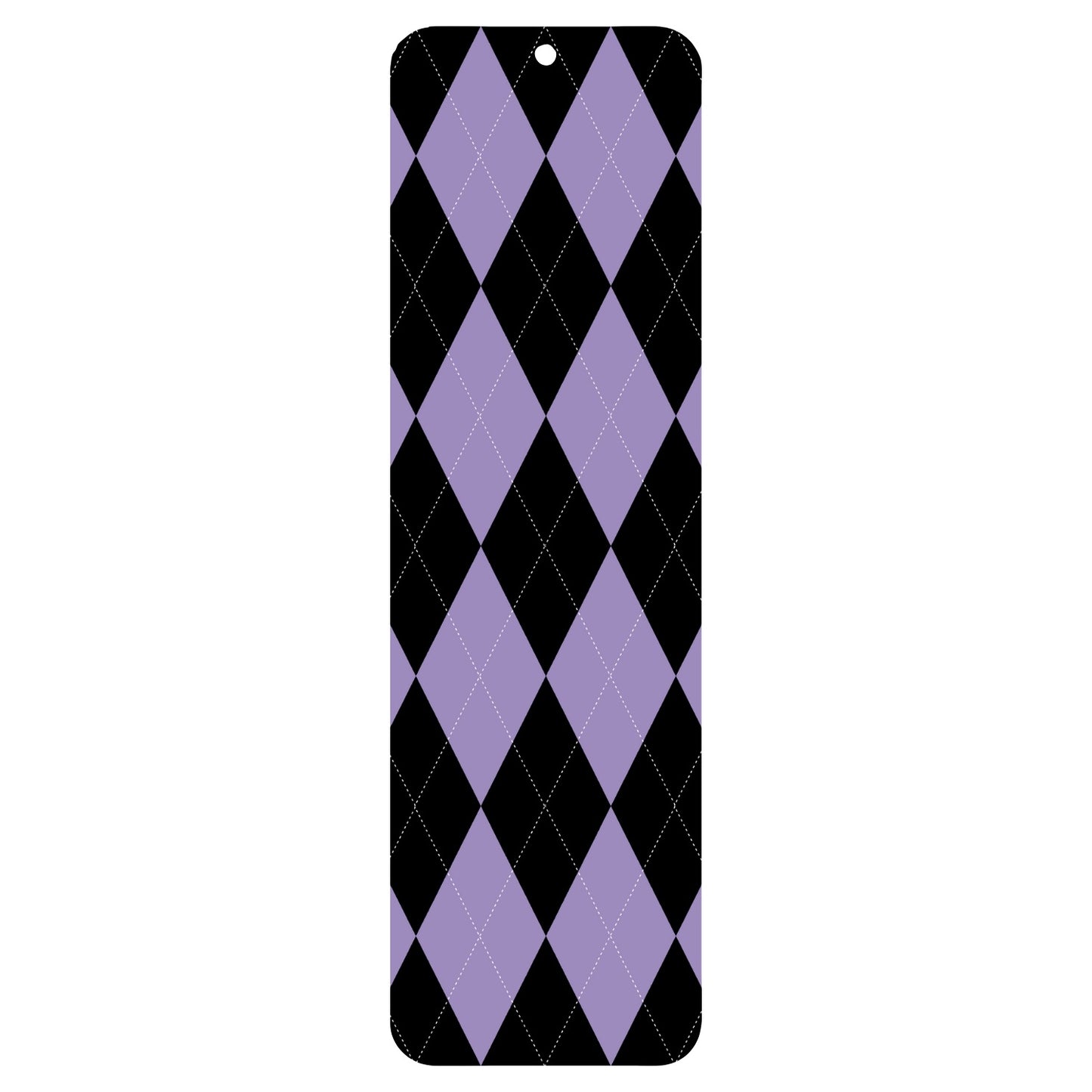 Purple/black diamonds bookmark