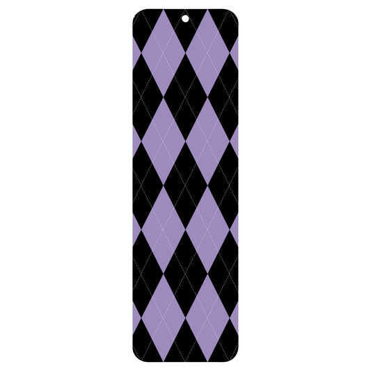 Purple/black diamonds bookmark