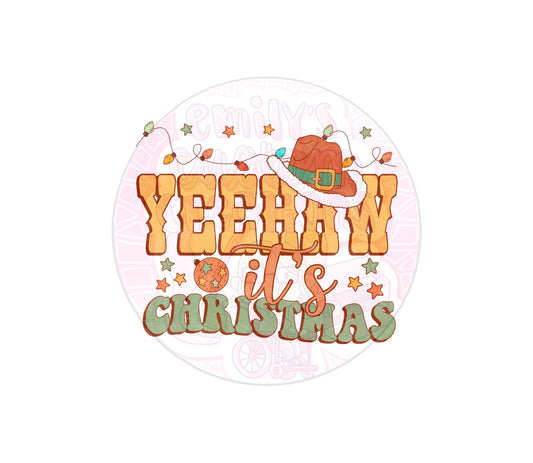 Yeehaw it’s Christmas | 20oz tumbler wrap | DIGITAL DOWNLOAD