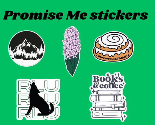 Promise me sticker bundle