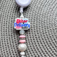 Labour & delivery nurse badge reel