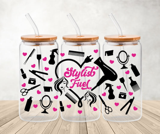 Stylist fuel | 20oz libbey glass can